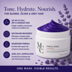 Mia Haircare Vegan organic Purple mask