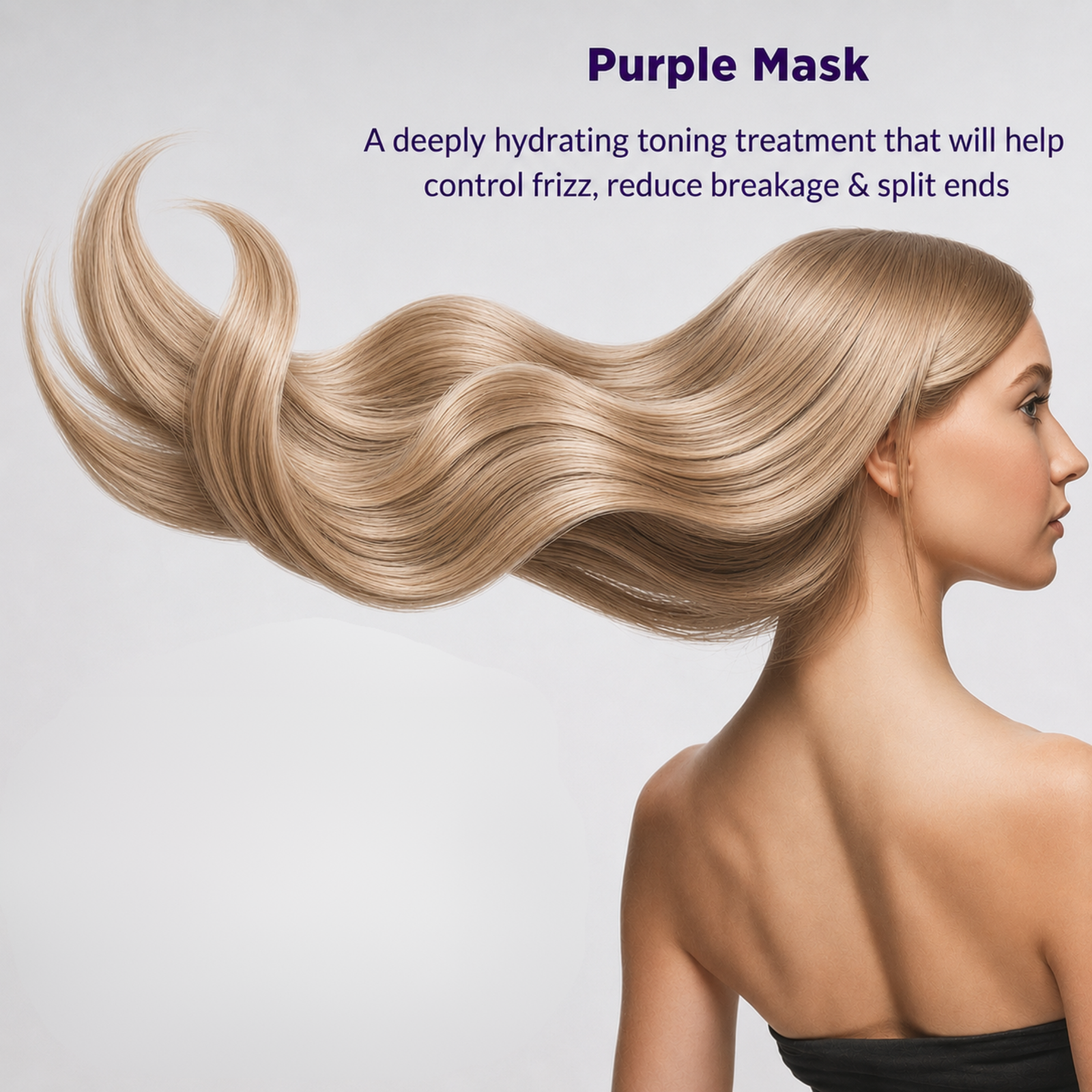 Mia Haircare Vegan organic Purple mask 3